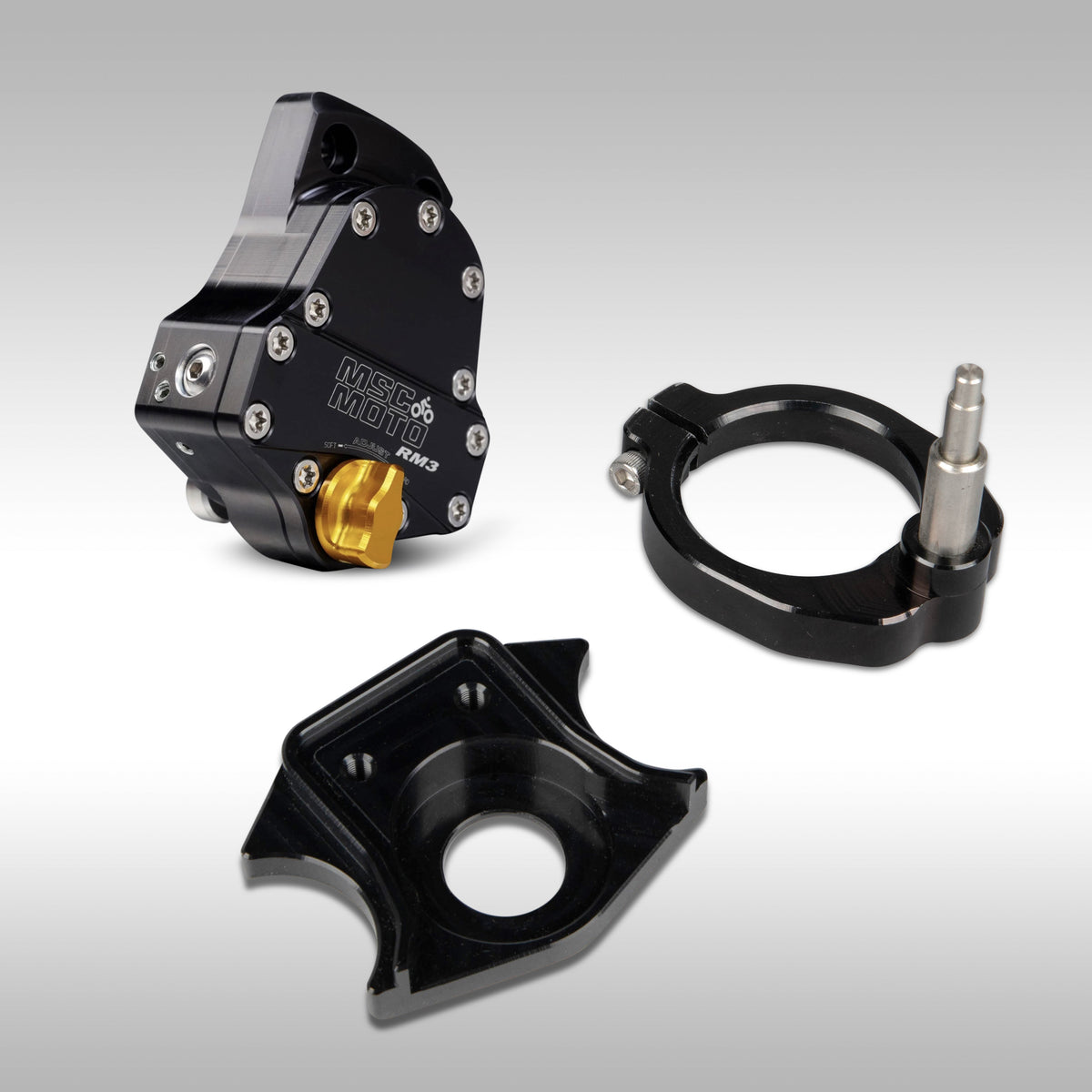 MSC MOTO - RM3 STEERING DAMPER KIT - SUZUKI DR650