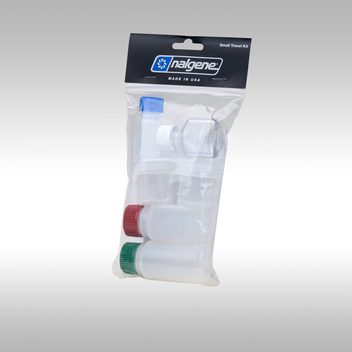 Nalgene travel bottle kits keep your personal care items contained while on the go. Assorted sizes of very high quality bottles in the smaller sizes you need for travel toiletry and kitchen supplies.