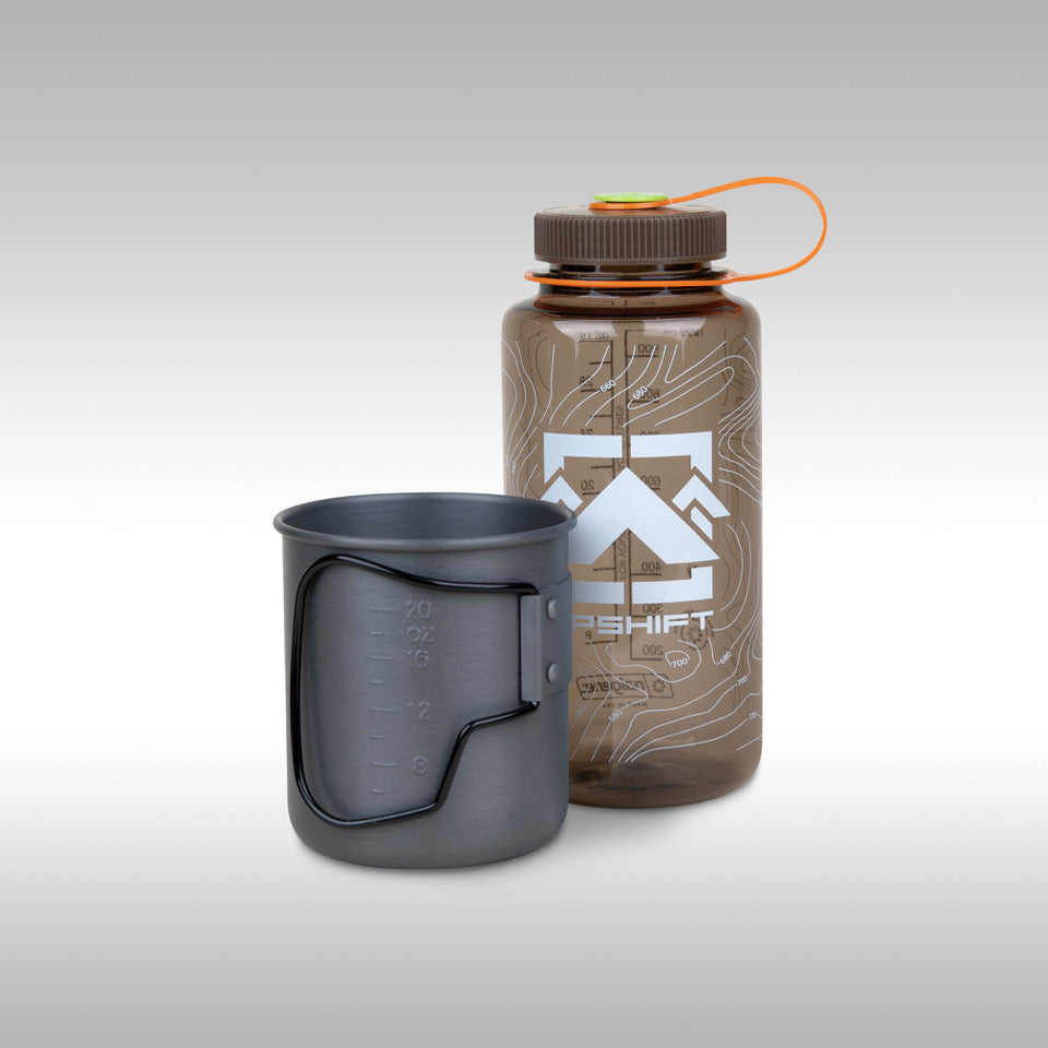 OLICAMP - SPACE SAVER MUG - ALUMINUM