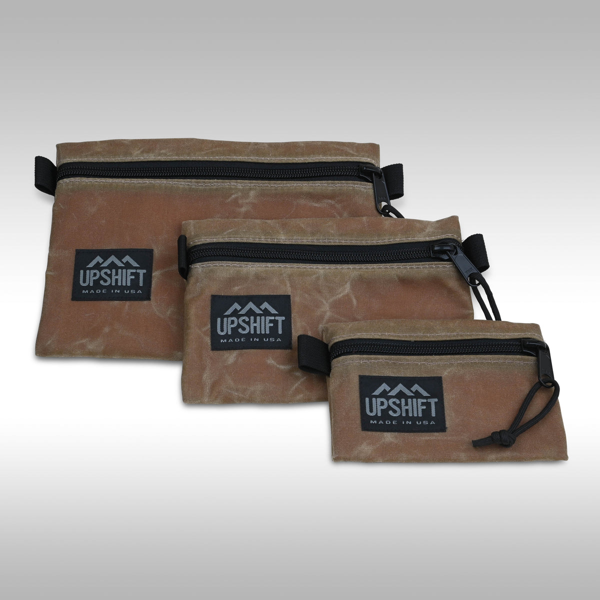 UPSHIFT TRAIL POUCHES - WAXED CANVAS
