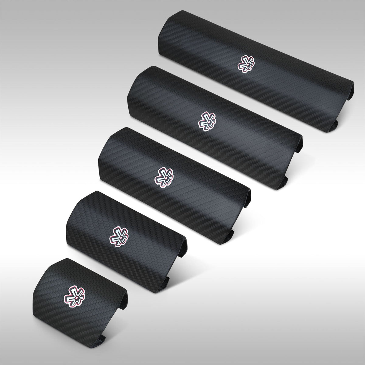 ASTERISK UNIVERSAL CARBON FIBER HEAT SHIELDS