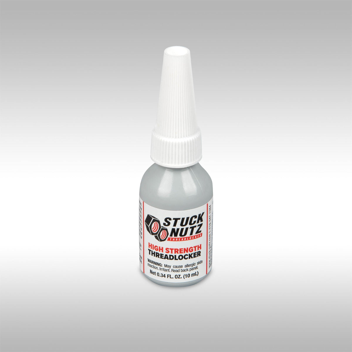 Red Stuck Nutz threadlocker is the high strength option. An alternative to Loctite that supports motorcycle access to public lands. Competes with Loctite® 271™.