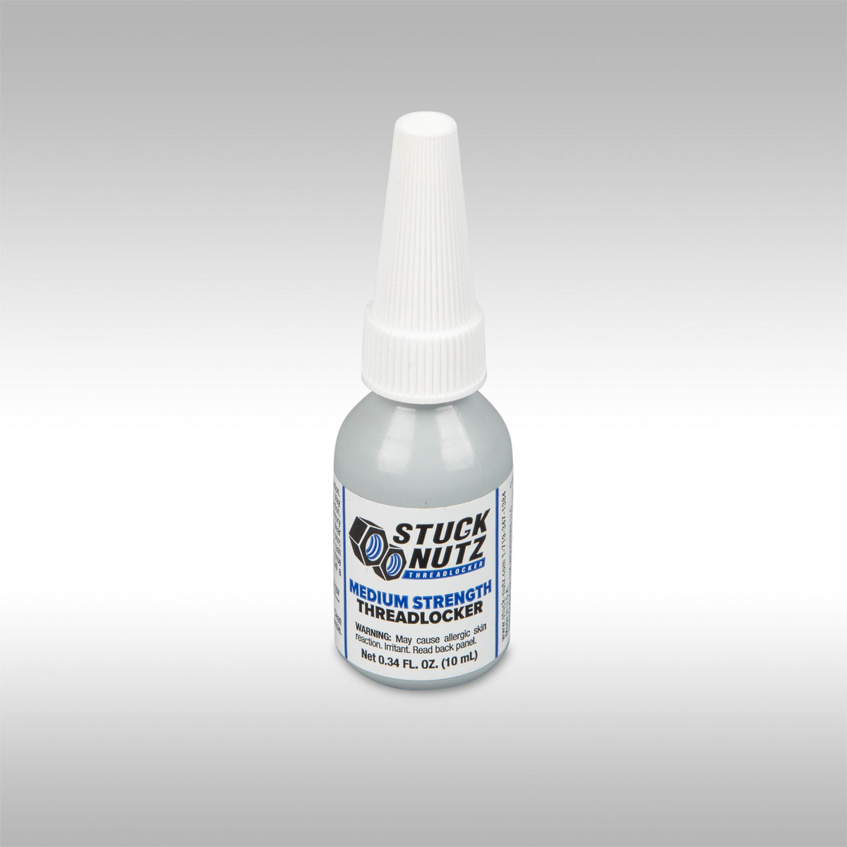 Blue Stuck Nutz threadlocker is the medium strength option. An alternative to Loctite that supports motorcycle access to public lands. Competes with Loctite® 243™.