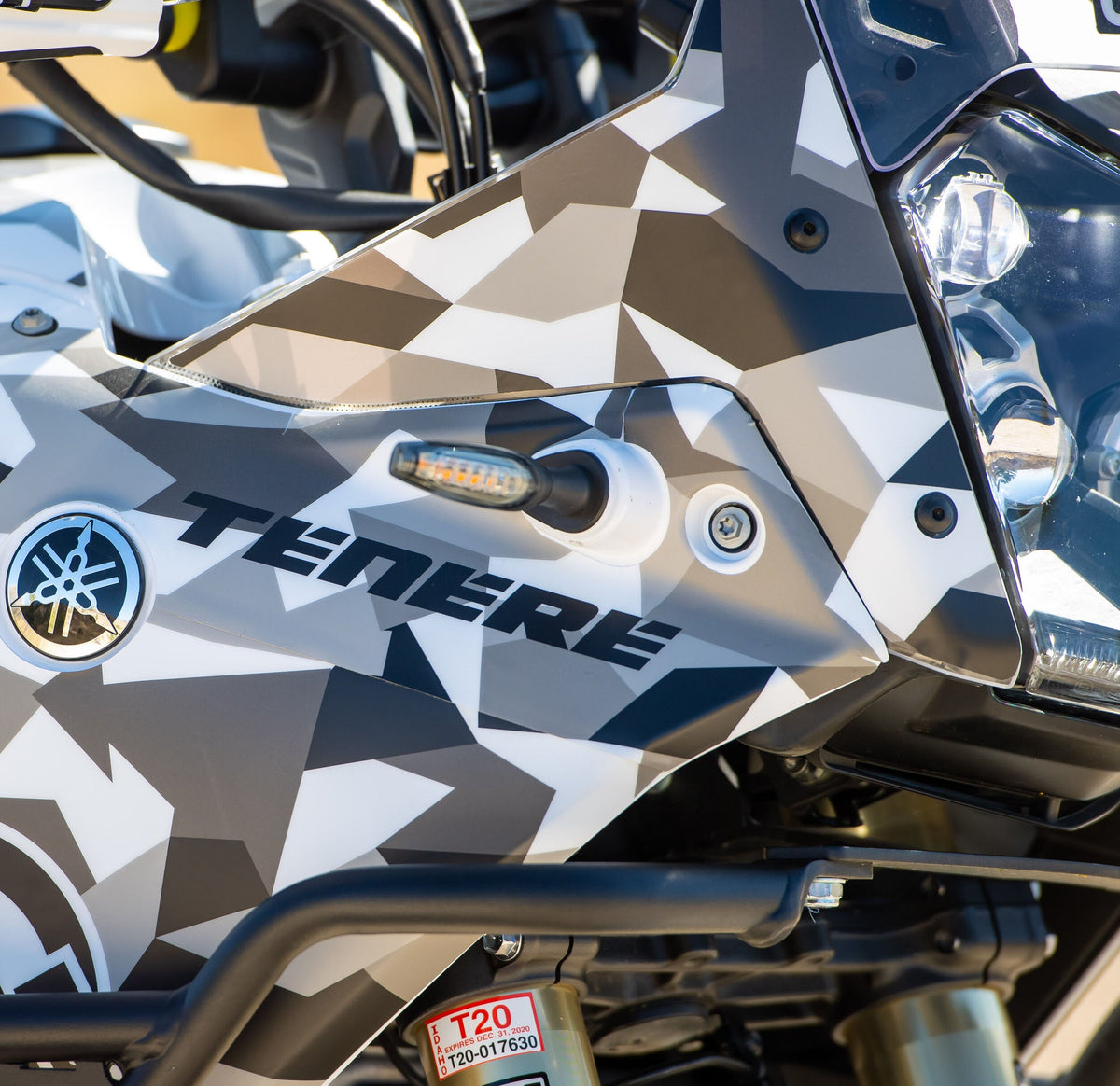 2019 - 2024 YAMAHA TENERE 700 - GEO CAMO - GRAPHICS KIT
