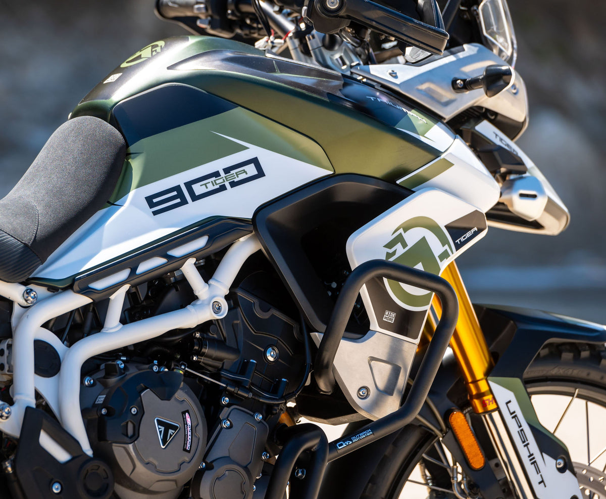 GRAPHICS KIT - 2020 - 2023 TRIUMPH TIGER 900 - GREEN KHAKI
