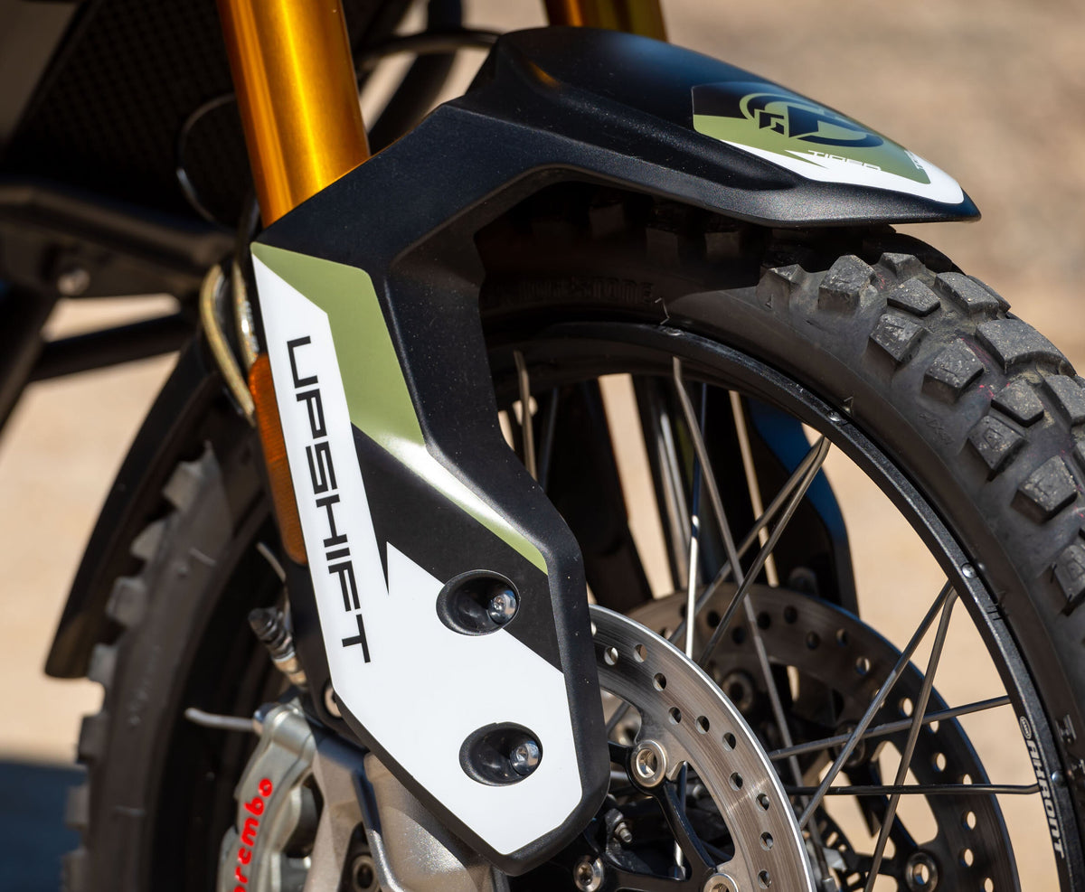 GRAPHICS KIT - 2020 - 2023 TRIUMPH TIGER 900 - GREEN KHAKI