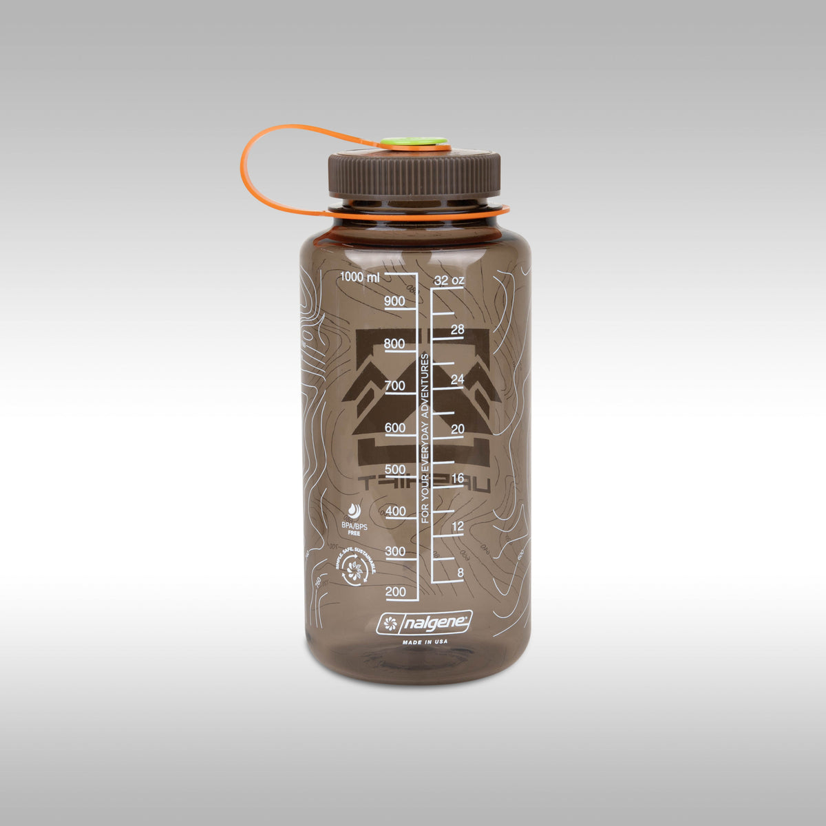 Nalgene water bottles are the standard bearer or water bottles. BPA Free Tritan Copolyester is incredibly durable and can hold up to the most punishing adventure and they won&#39;t leak. Transport the water you need on your next trip.