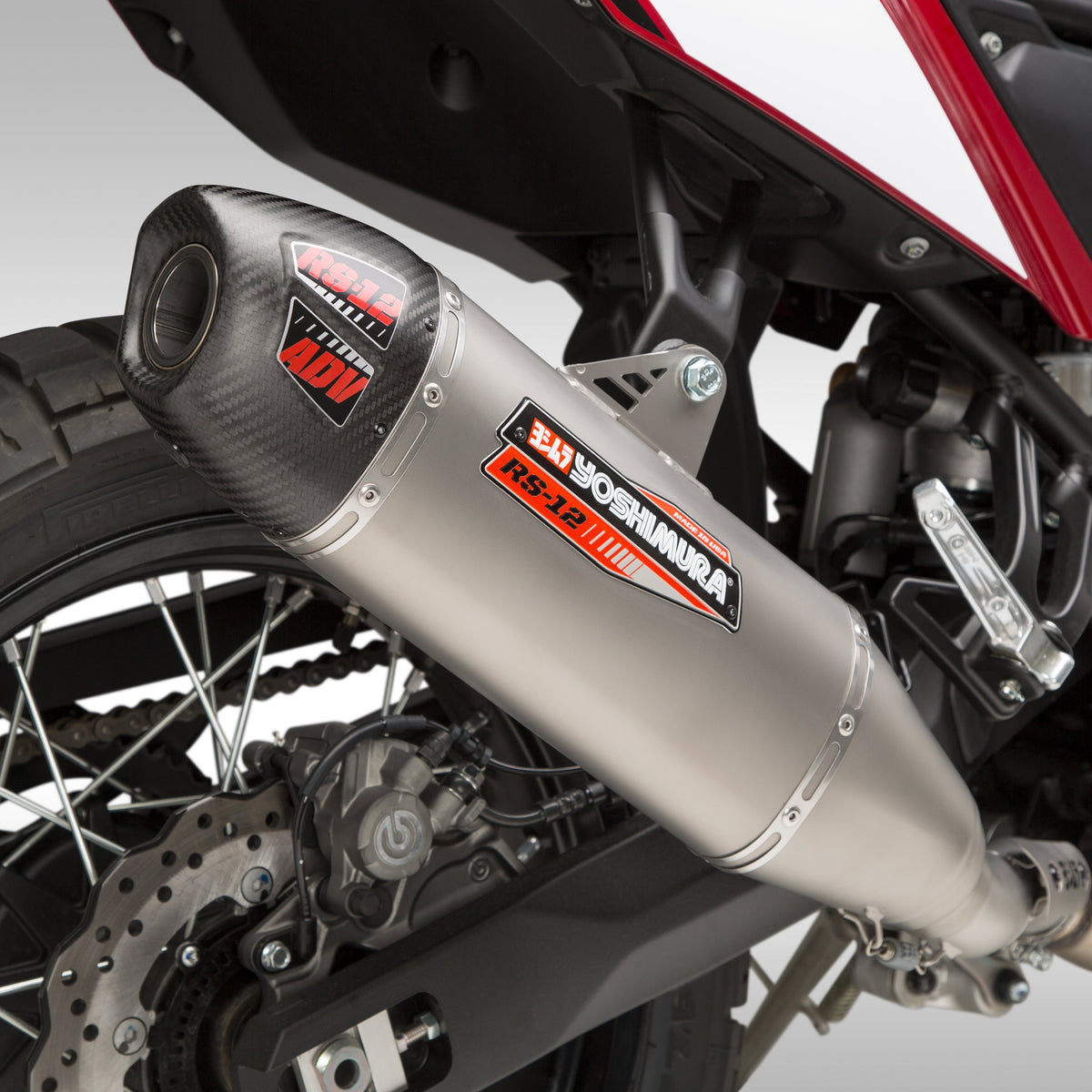 YOSHIMURA - RS-12 SLIP-ON EXHAUST - YAMAHA TENERE 700