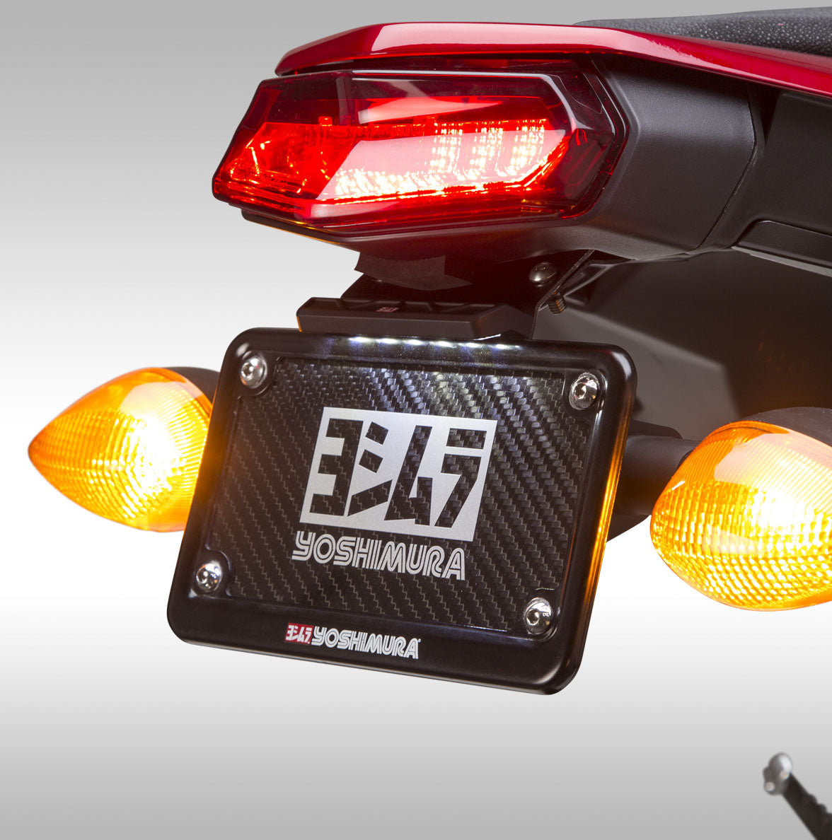 Clean up the rear fender of your Tenere 700 with the Yoshimura rear fender eliminator kit. Tenere 700 tail tidy kit. Kit incorporates Shrink Solder Connectors and a new and improved weather tight light housing, and brighter DOT compliant LED light. Made in the USA!