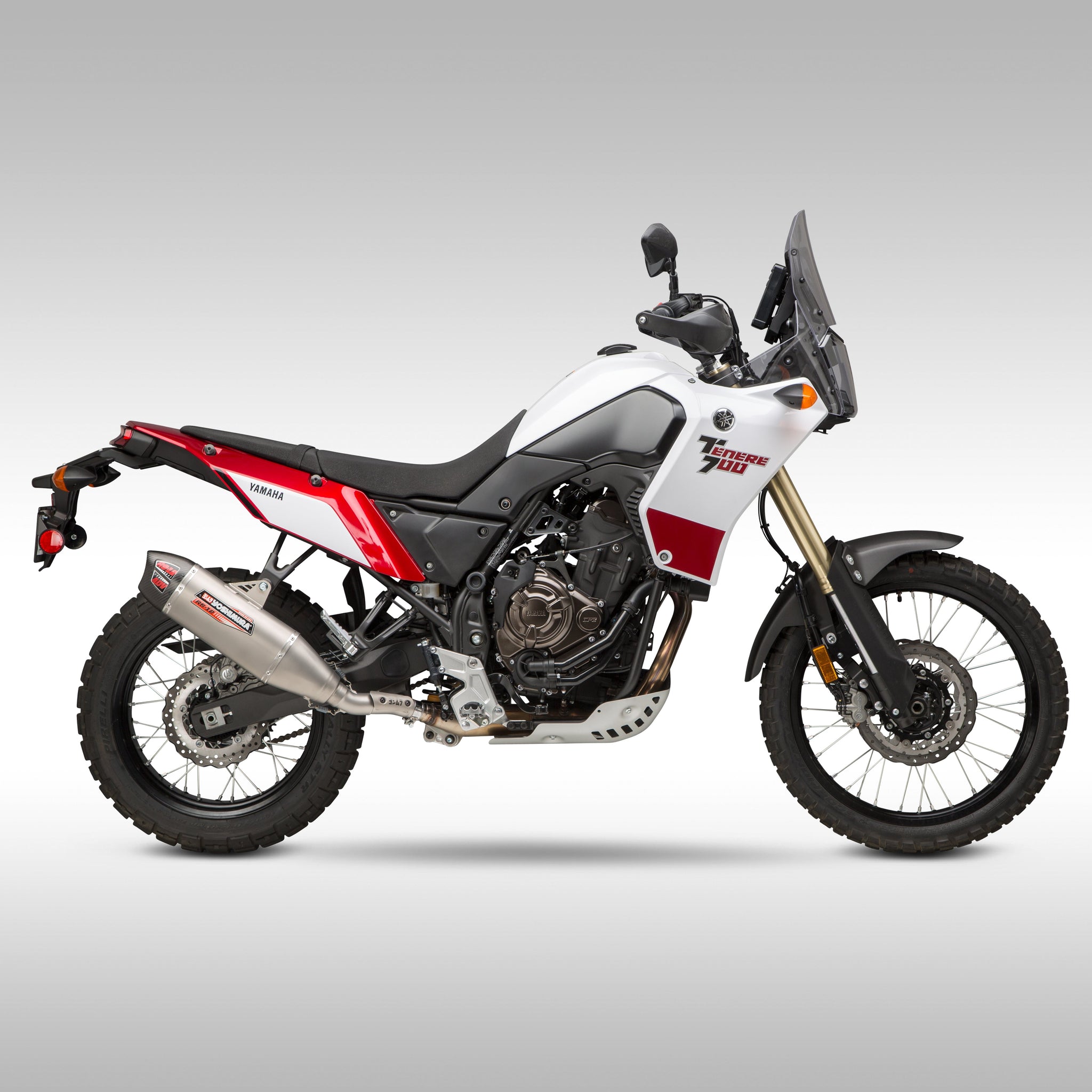 ペ*シ様 テネレ700 ヨシムラ Slip-on RS-12 サイクロン 政府認 Yamaha Tenere 700 Exhaust - Yoshimura RS-12 Slip-On T7 | TMBR MOTO